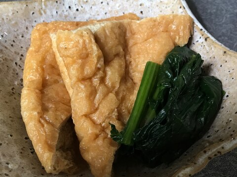 お出汁がじゅんわり！栃尾揚げの煮物